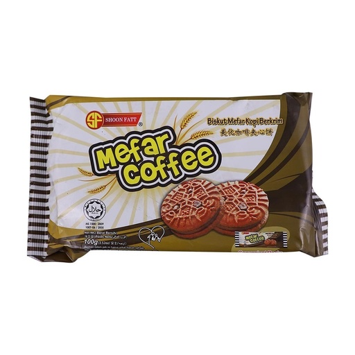 [HMPPBSSFSCC100G] Shoon Fatt Sandwich Biscuit Coffee Cream (100g)
