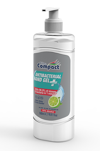 Ultra Compact Antibacterial Hand Sanitizing Gel (500 ml)