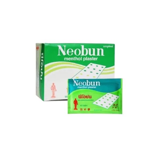 [HMHSMTPNB] Neobun Menthol Plaster (Muscles Pain Relief)