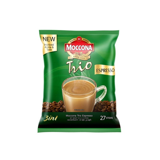 [HMPTCMMCES485G] MOCCONA 3 in 1 Espresso Instant Coffee Mix(485g)