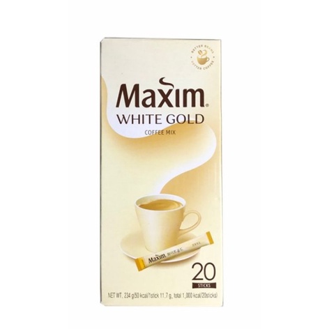 [HMPTCMMX234G] Maxim White Gold Instant Coffee (234g)