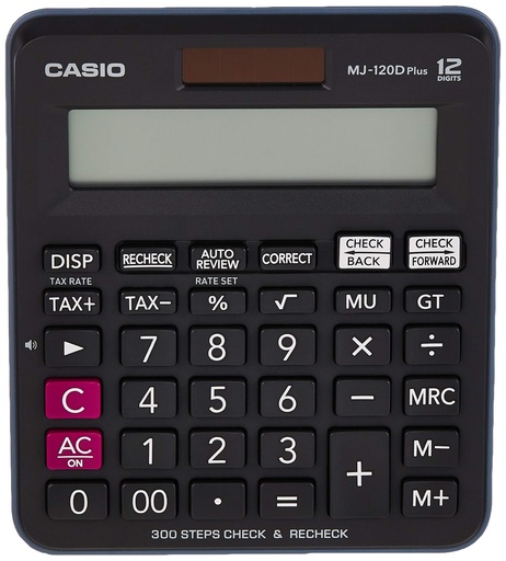 [HMOECLCSMJ120D] Casio MJ-120D Plus Desktop Calculator(12 Digit )