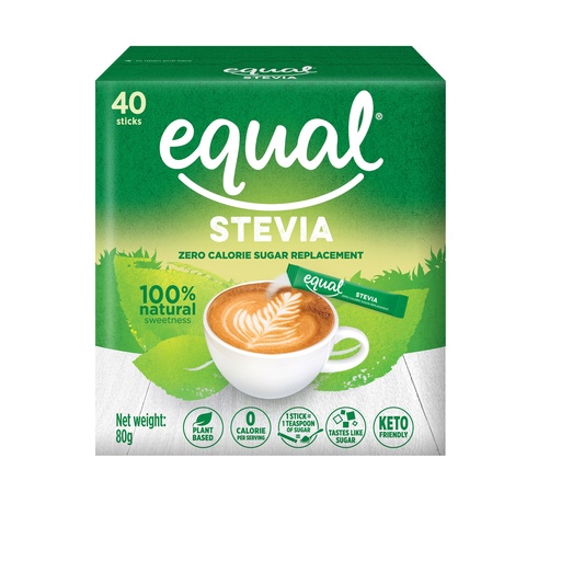 Equal Stevia Sweetener Sticks (80g or 200g)