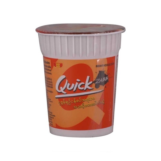 [HMPTINWWQICNTYS60G] Wai Wai Quick Instant Cup Noodles Tom Yum Shrimp (60g)