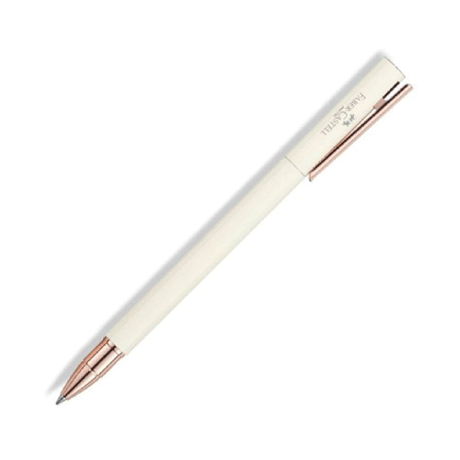 [HMWNCBPPFCNSIVRGC] Faber-Castell Neo Slim Ivory Rose Gold Chrome Premium Ball Pen
