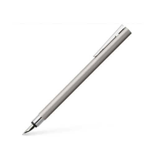[HMWNCFPFCNSMSST] Faber-Castell Neo Slim Matte Stainless Steel Fountain Pen