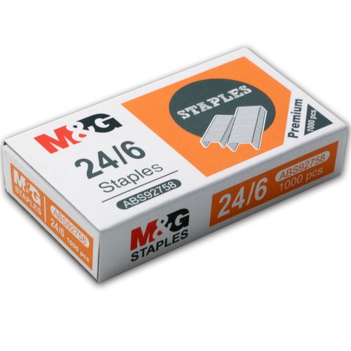[HMDPSTLMG246] M&G Staples (24/6) For Office Stapler - 1000Count