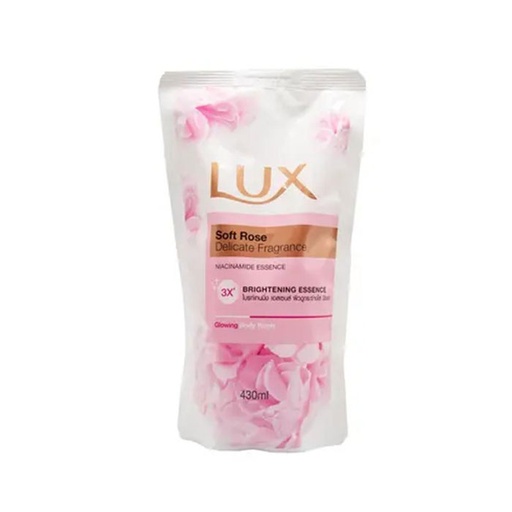 [HMPHYNGSCLUXSRRF430ML] LUX Soft Rose Body Wash Refill 430ml