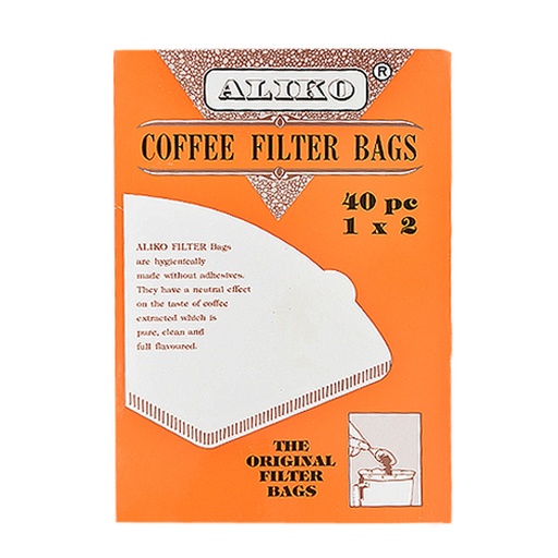[HMFMCFBAL1X40] Aliko Coffee Filter Bag 1X4 40PCS