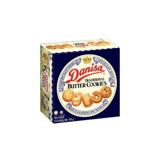 [HMPPBCDNS454G] Danisa Butter Cookies 454g