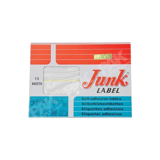 [HMPNLMLJKA17] Junk Mailing Label A17