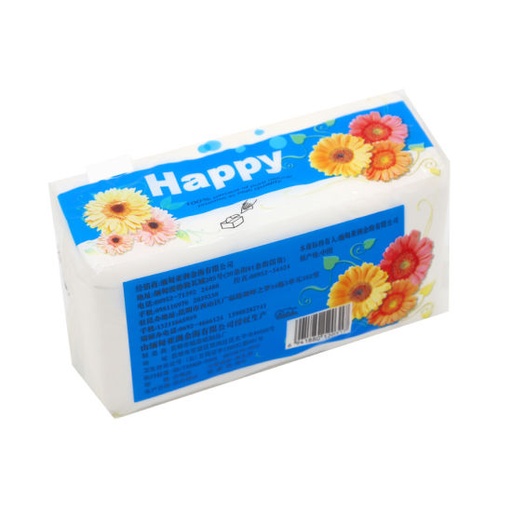 [HMFTHP-460SHT] Happy - Facial Tissue 3Ply ( 460Sheets )