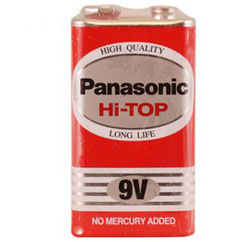 PANASONIC BATTERIES-9V-HI-TOP